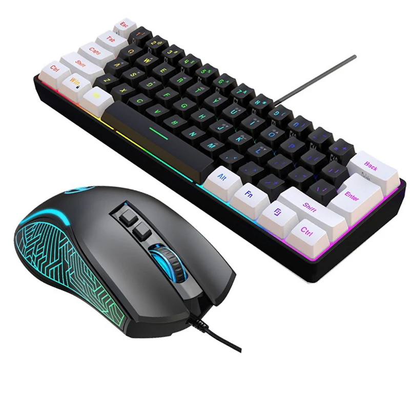 Gaming Keyboard And Mouse Combo - Kit de Teclado y Ratón para