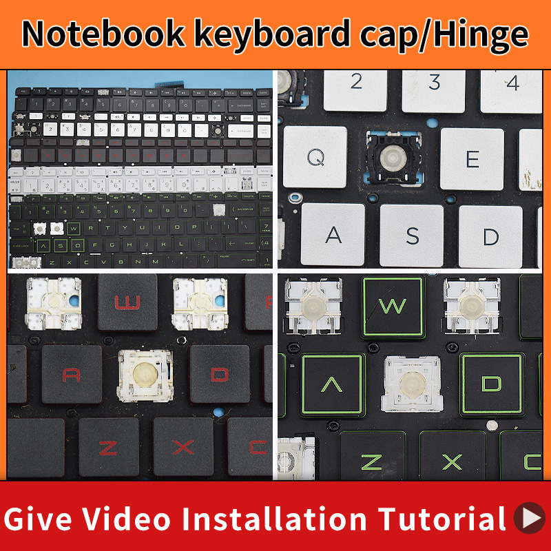 Gaming Keyboard Hp - Tapa de tecla y bisagra de
