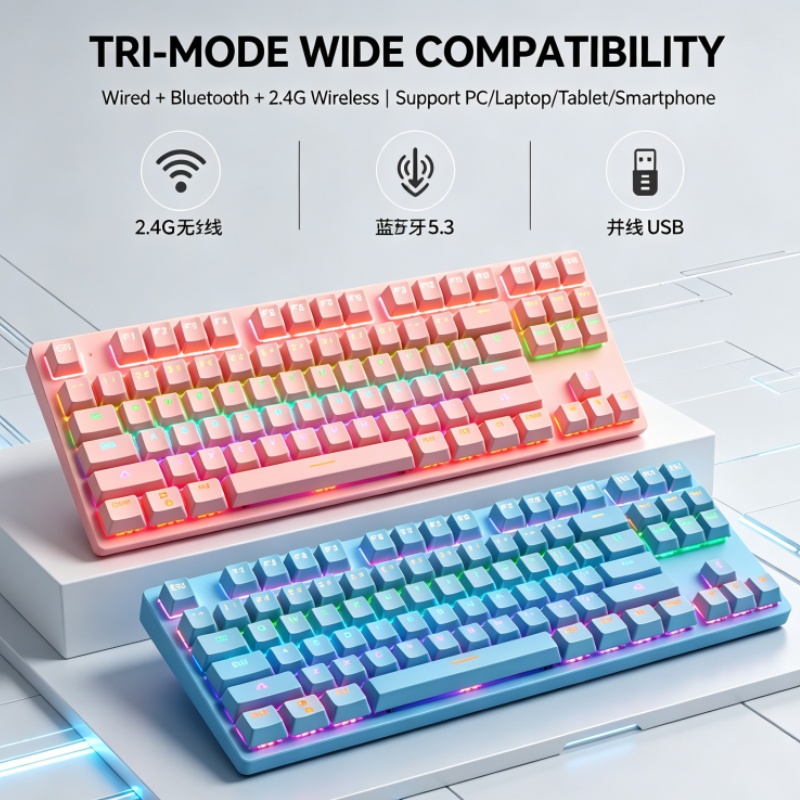 Teclado Mecánico con Cable BAJ - Gaming Keyboard K300 reseña y precio