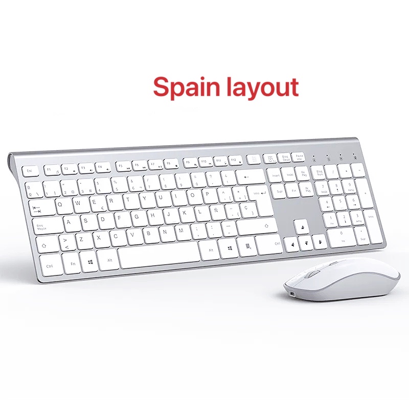 Teclado y Raton Inalámbrico Es - Gaming Keyboard And Mouse Combo reseña y precio