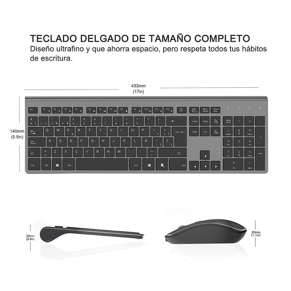 Teclado y Raton Inalámbrico Es - Gaming Keyboard And Mouse Combo reseña y precio
