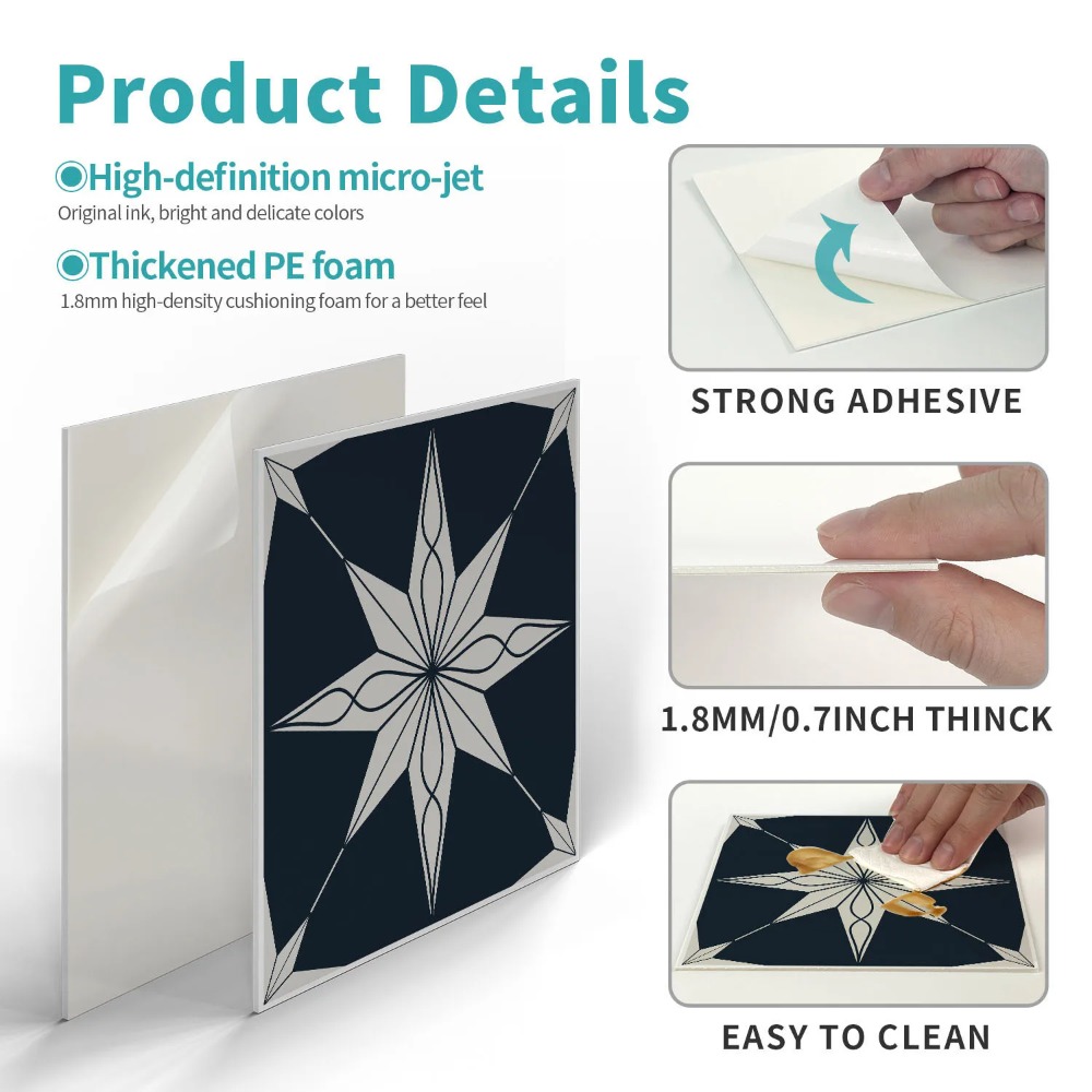 12 hojas de papel tapiz autoad - Pe Foam Sheet reseña y precio
