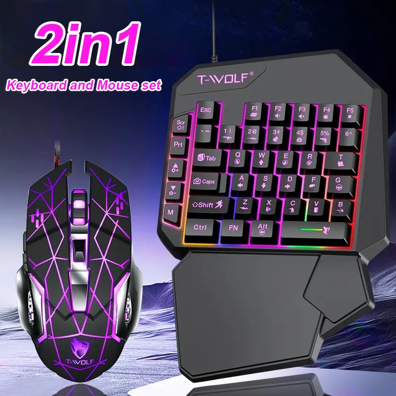 Convertidor de juegos móvil 2  - Gaming Keyboard And Mouse Combo reseña y precio