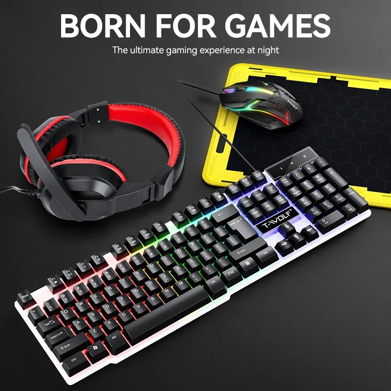 NUEVO Combo de Teclado y Ratón - Gaming Keyboard And Mouse Combo reseña y precio