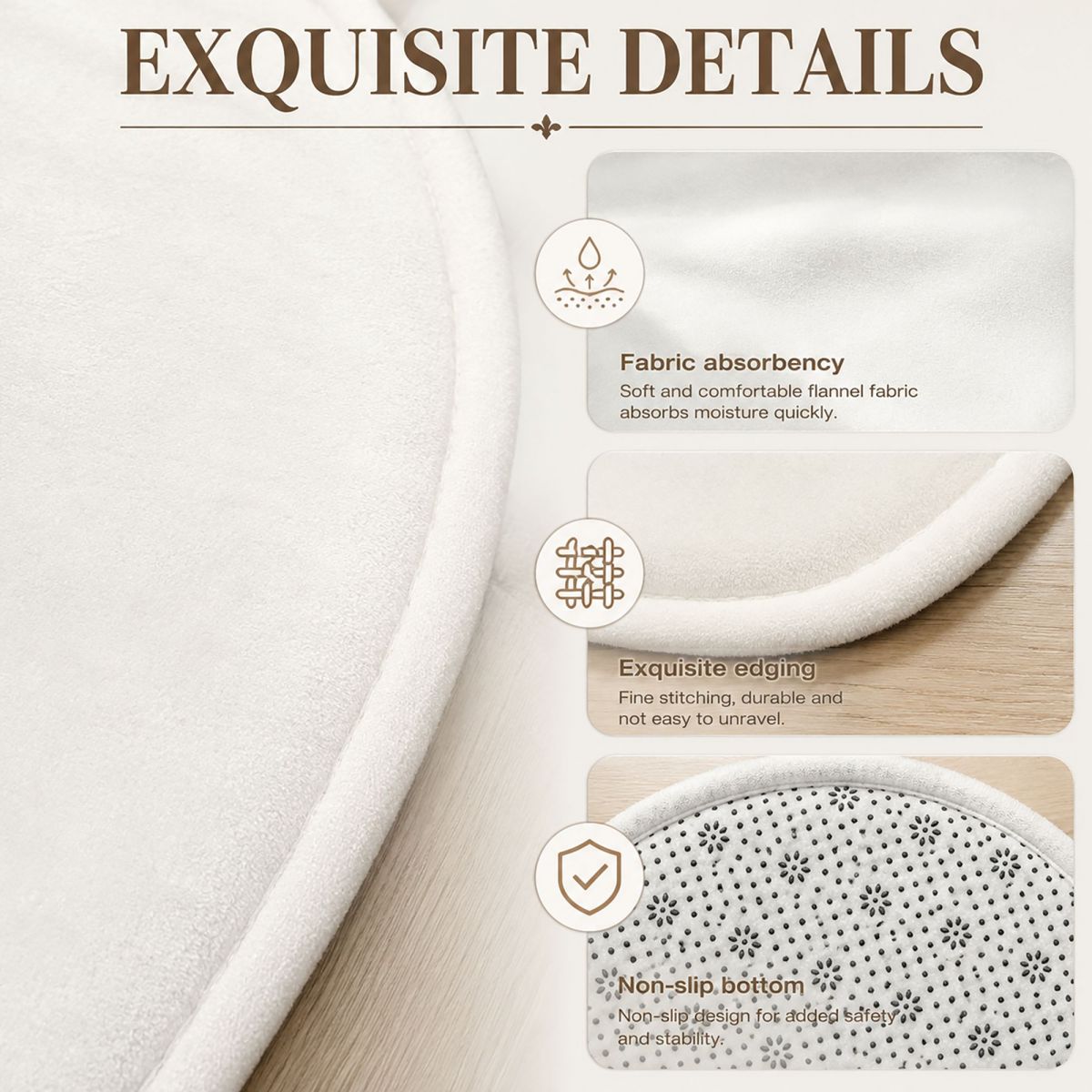 Alfombra de baño antideslizant - Pe Foam Sheet reseña y precio